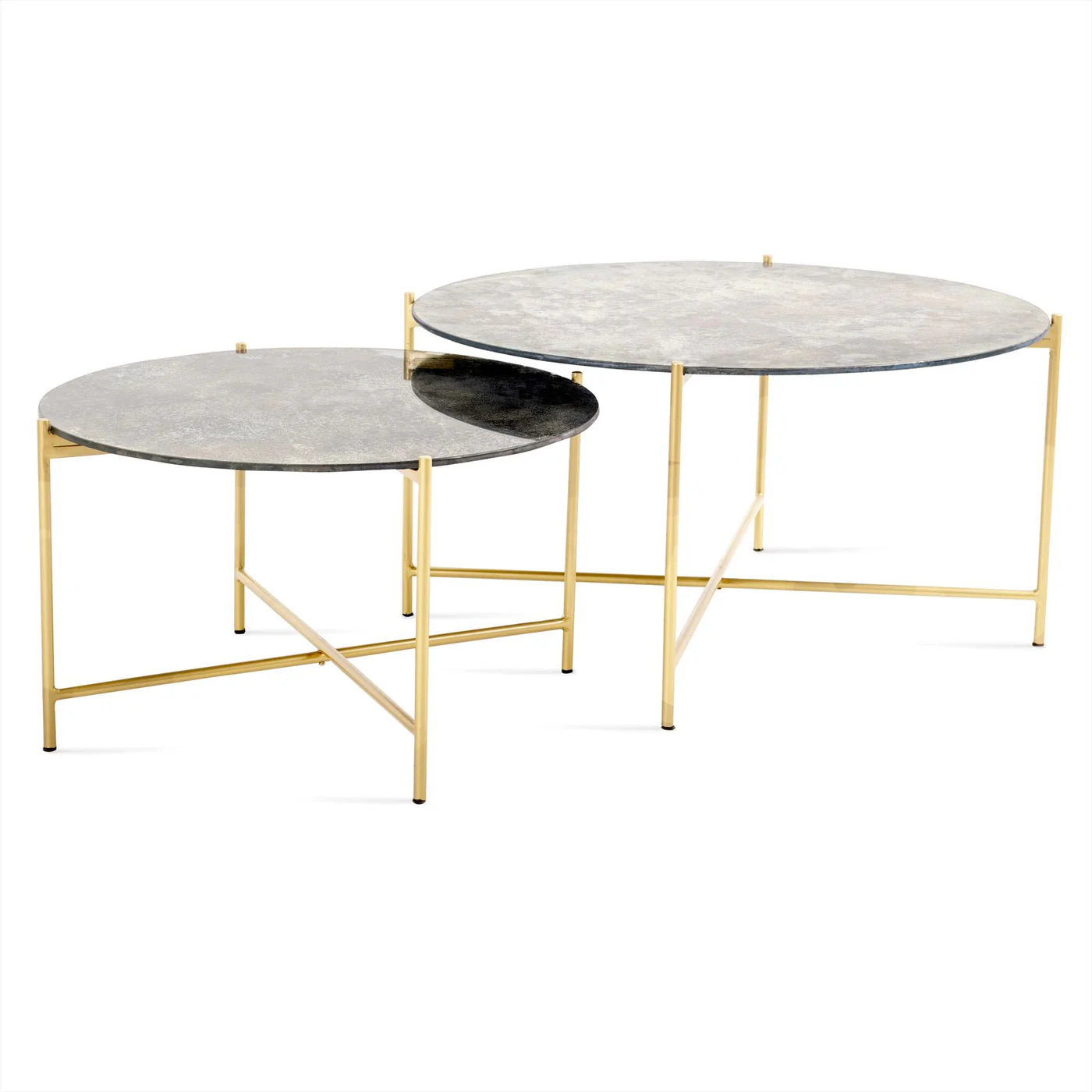 Salontafel Elynn (set van 2)