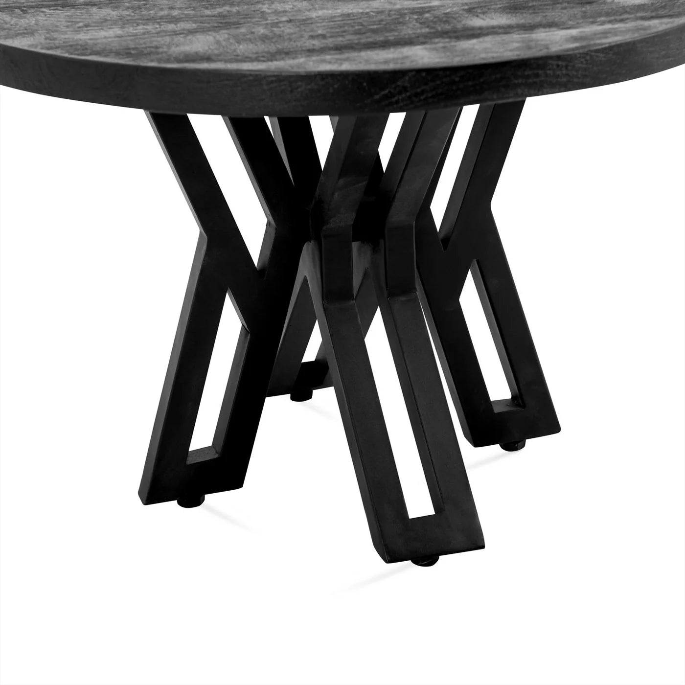 Salontafel Rond Yana Zwart