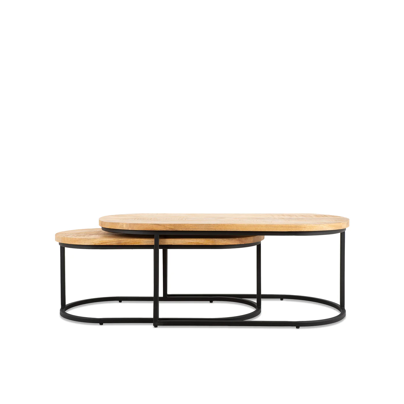 Salontafel Ovaal Olivia Set van 2