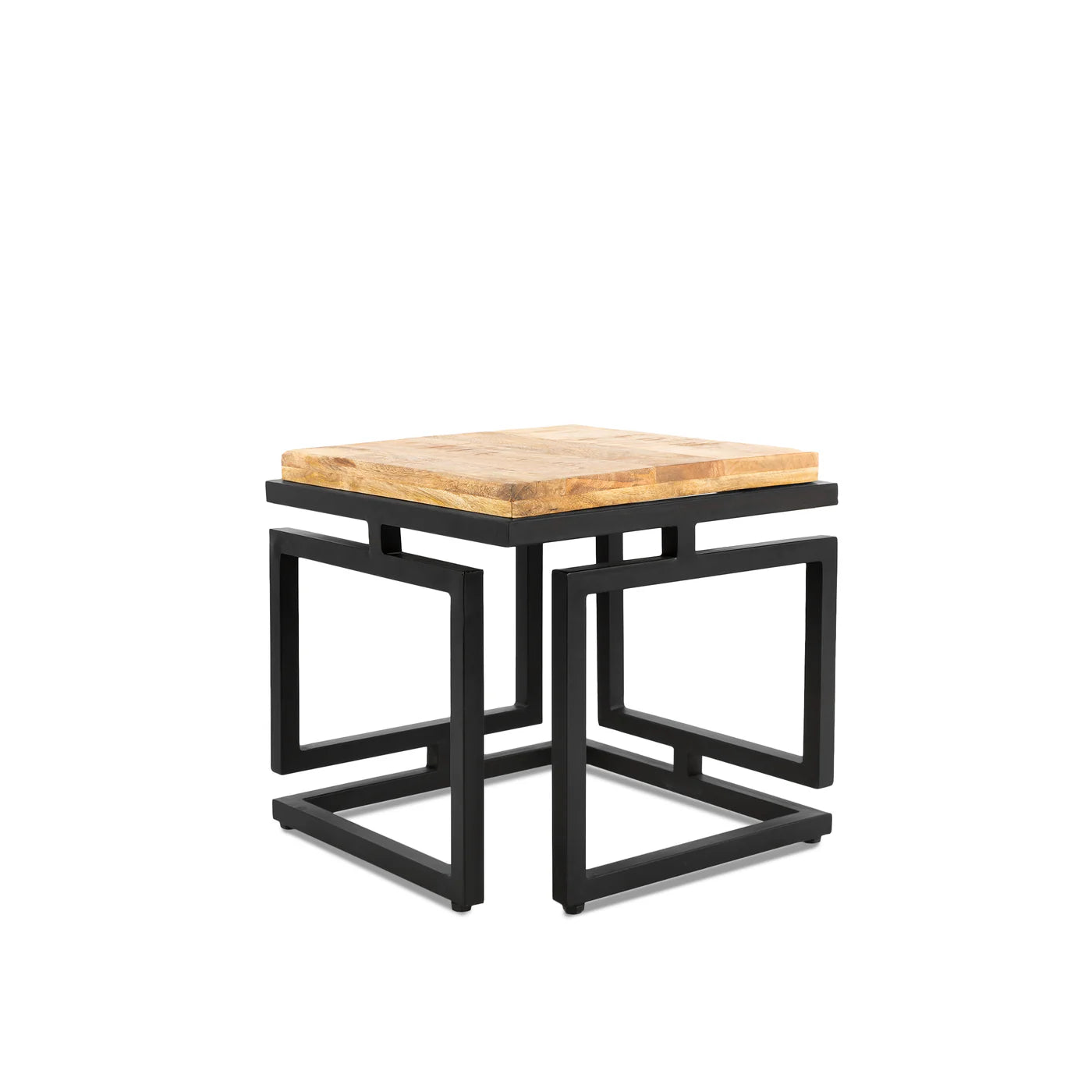 Salontafel met Geometrisch Onderstel