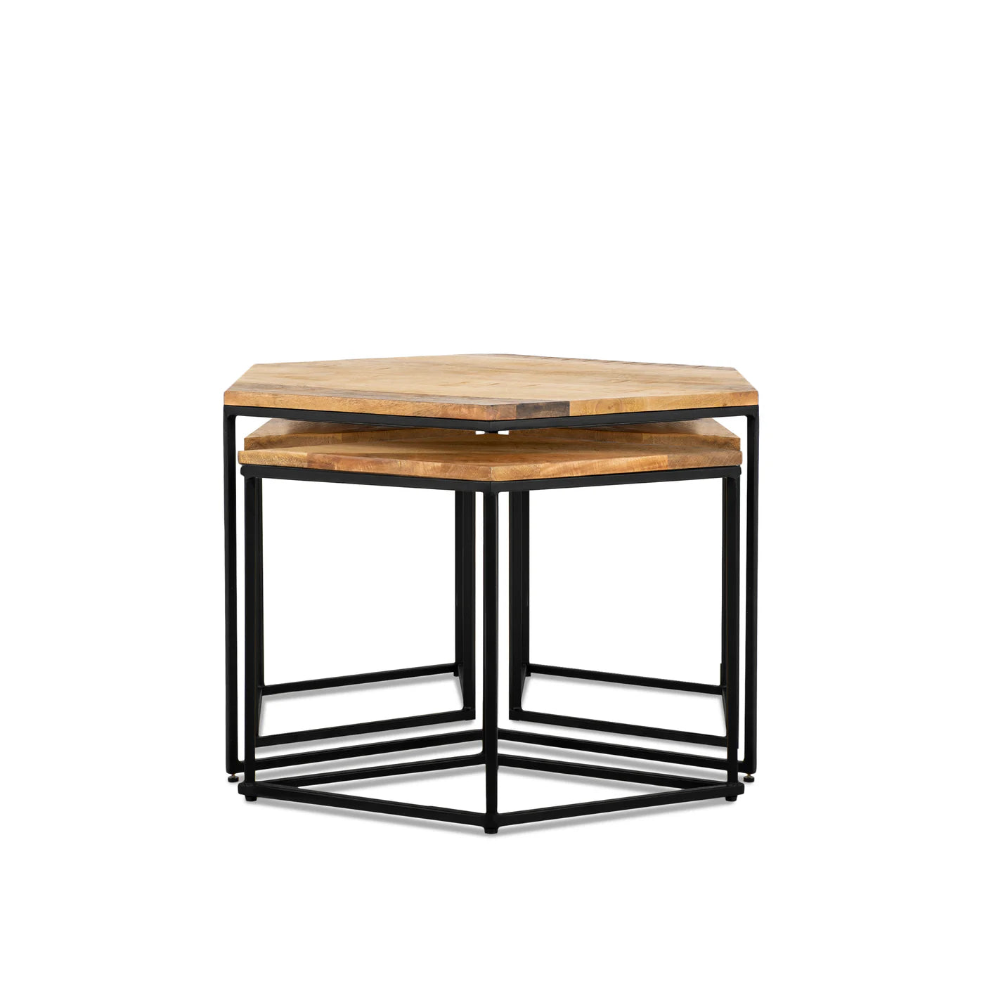 Salontafel Hexagon Set van 4