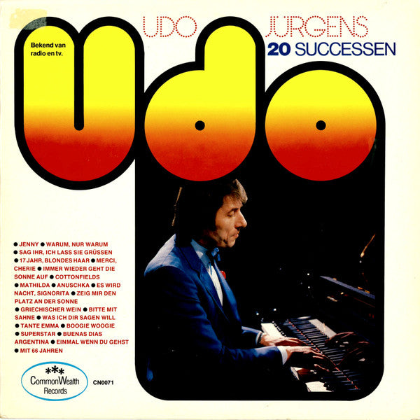 Vinyl LP – Udo Jürgens – 20 Successen