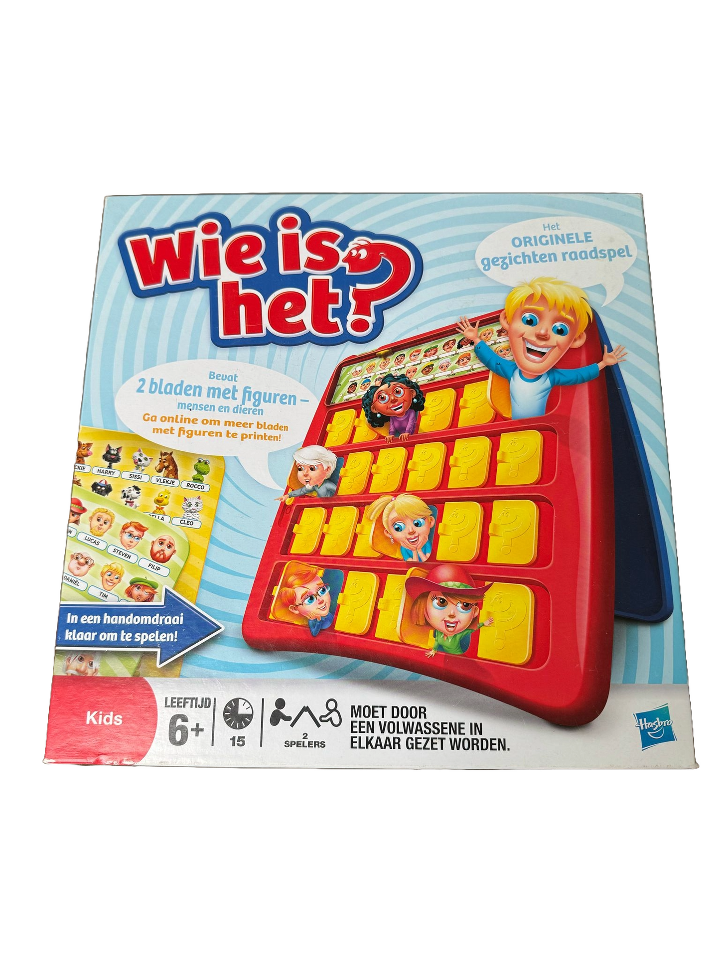 Wie is het? Spel