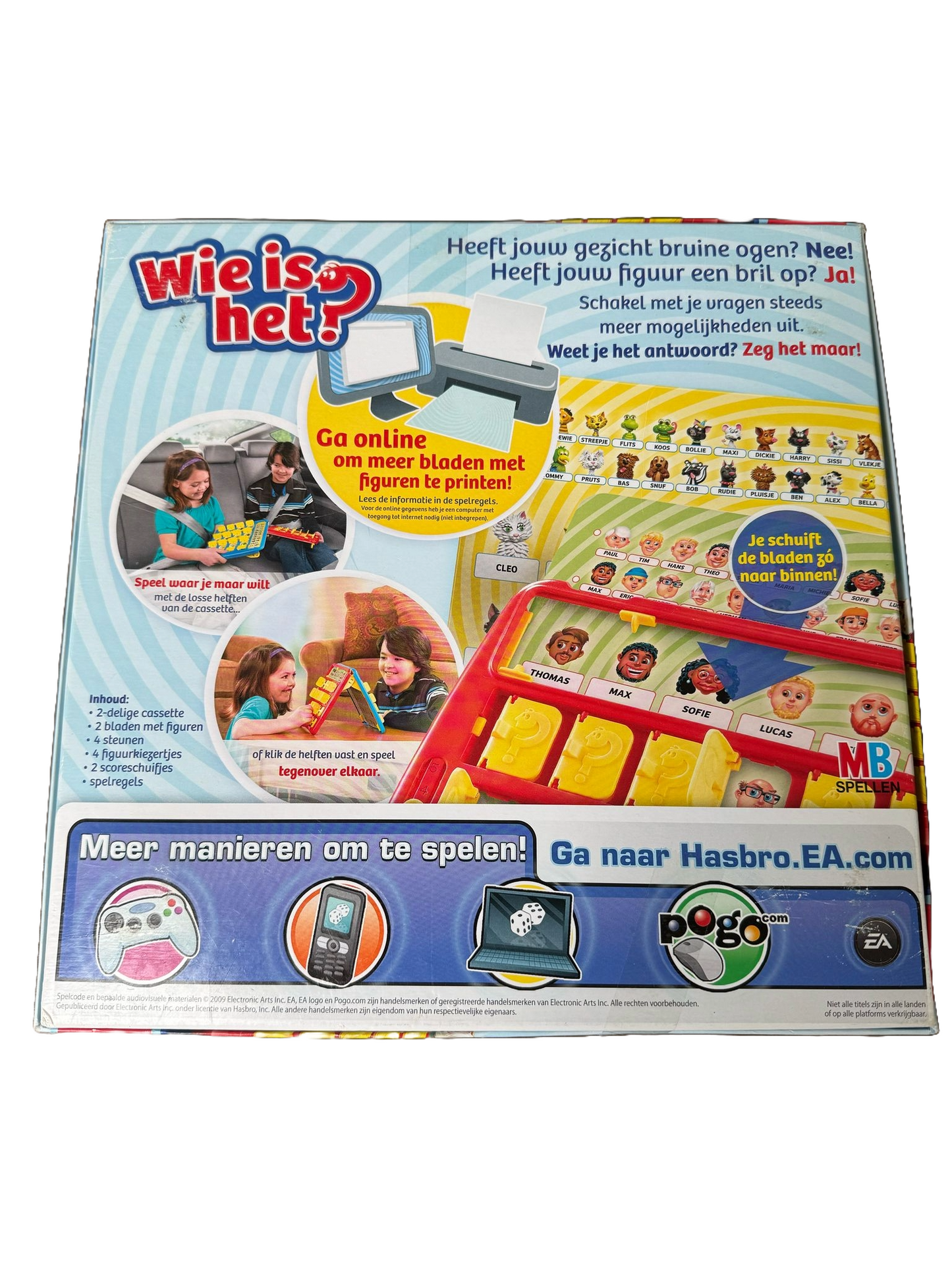 Wie is het? Spel