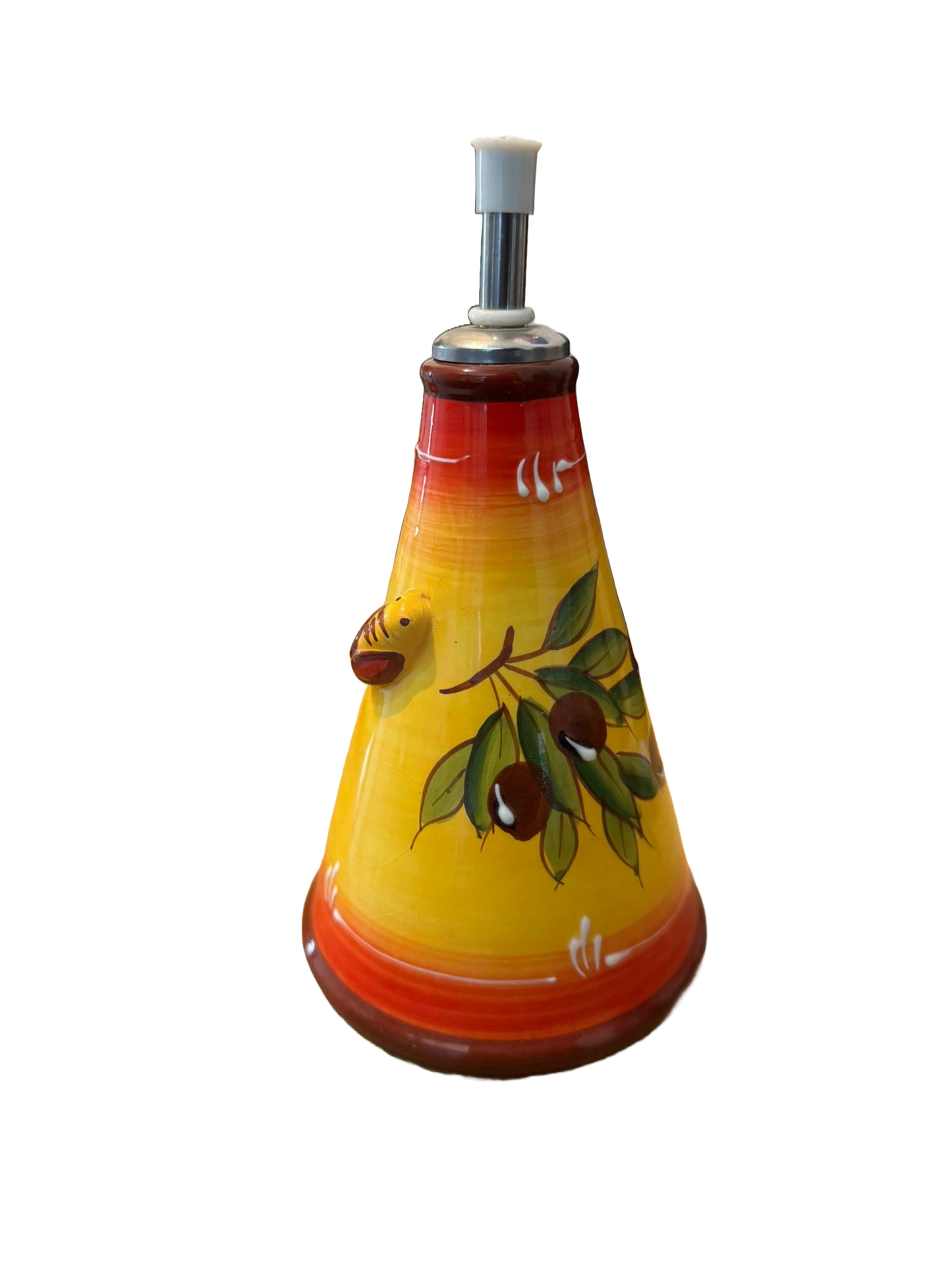 Olijf olie Fles/dispender Frankrijk Aardewerk