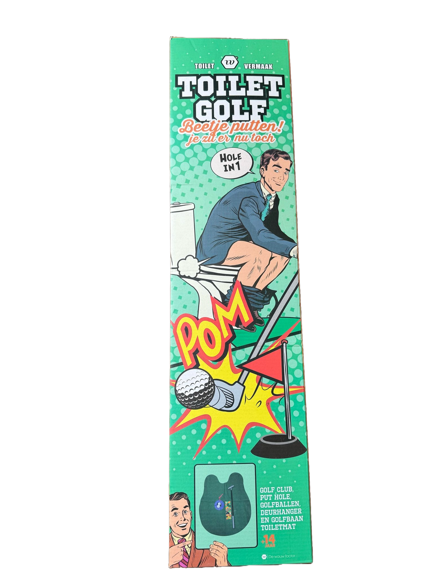 Toilet Golf Spel voor op de WC