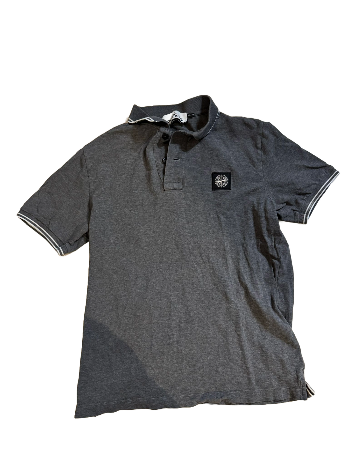 Stone Island Polo grijs heren