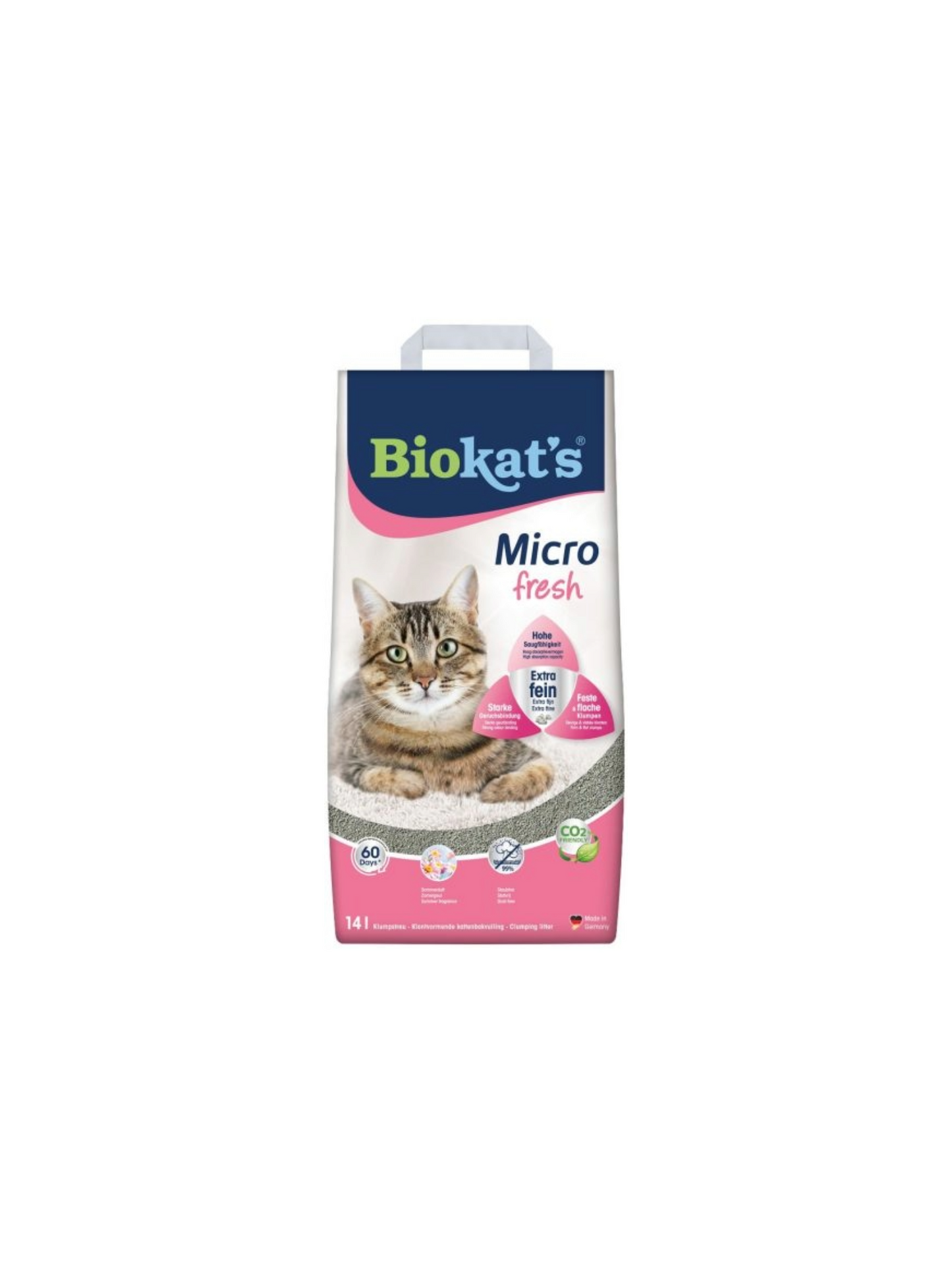 Biokat’s Micro Fresh Kattenbakvulling (14L) – Frisse zomergeur