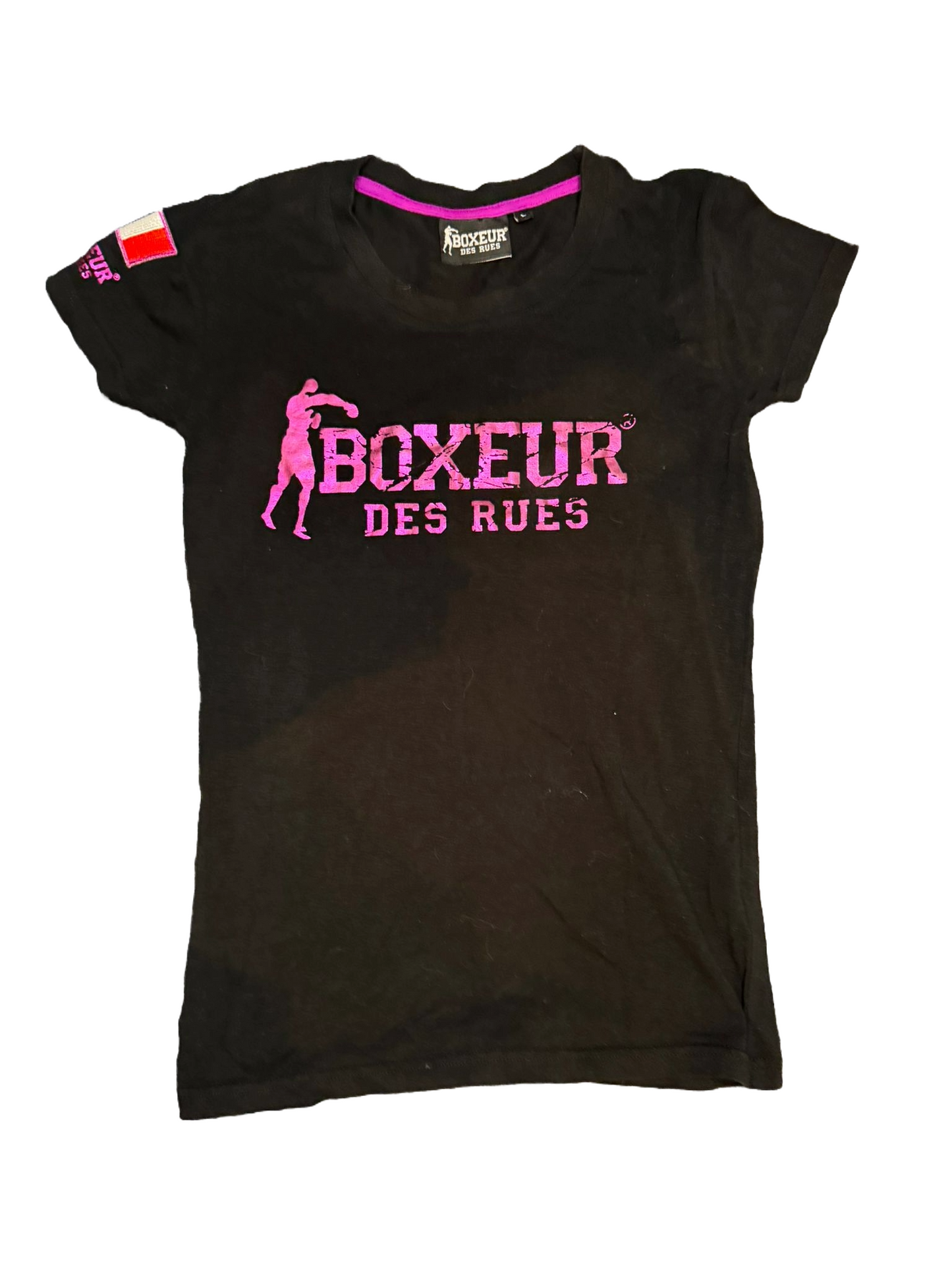 Zwart T-Shirt Dames Sport T-Shirt