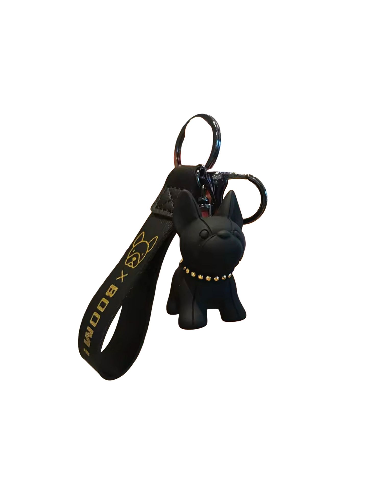 Franse Bulldog Black Editon Sleutelhanger