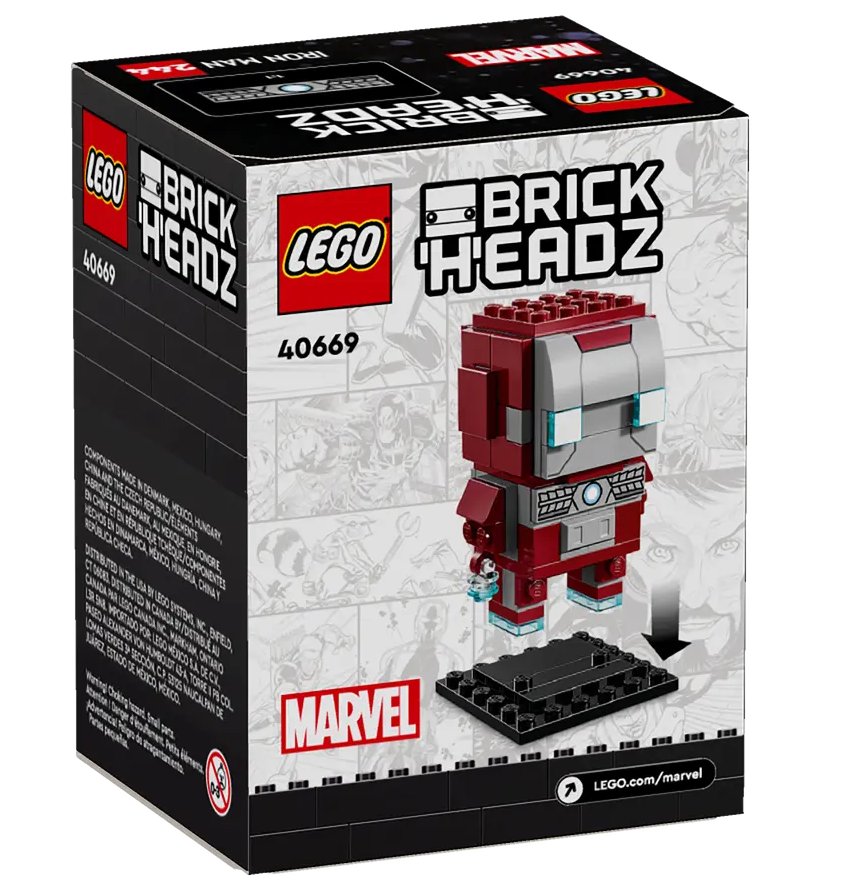 Iron Man BrickHeadz – LEGO Marvel 40669