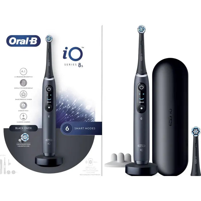 Elektrische Tandenborstel iO8s Series Black Onyx +1extra refill