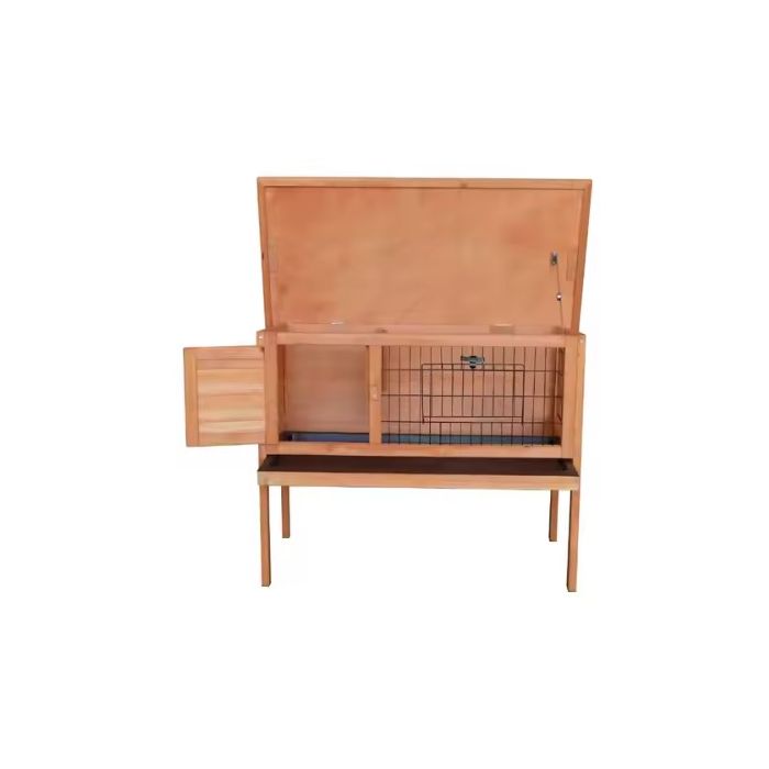 Konijnenhok hout REX - 91 x 45 x 77 cm - Topmast