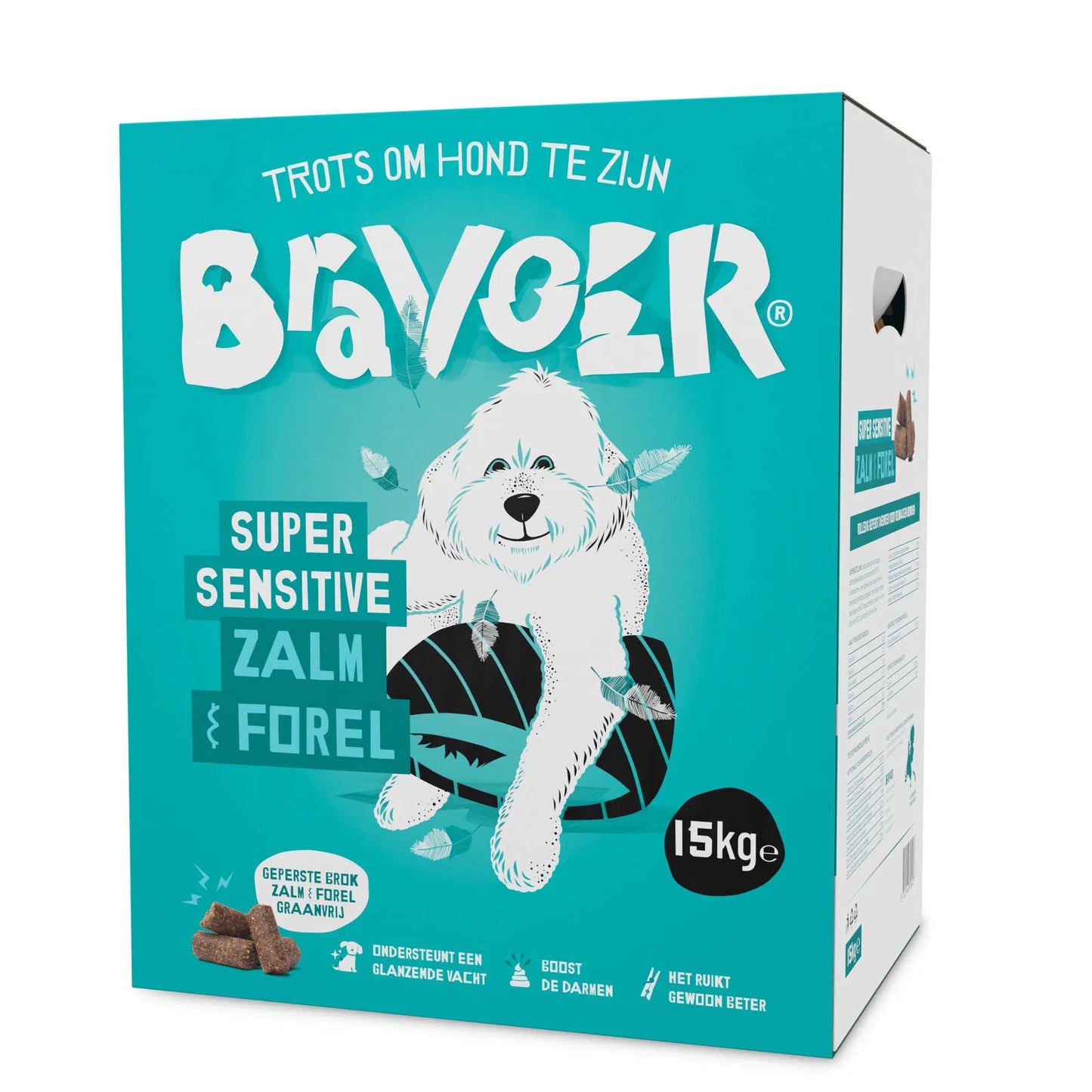 Super Sensitive Zalm & Forel (Geperst) 12 kg