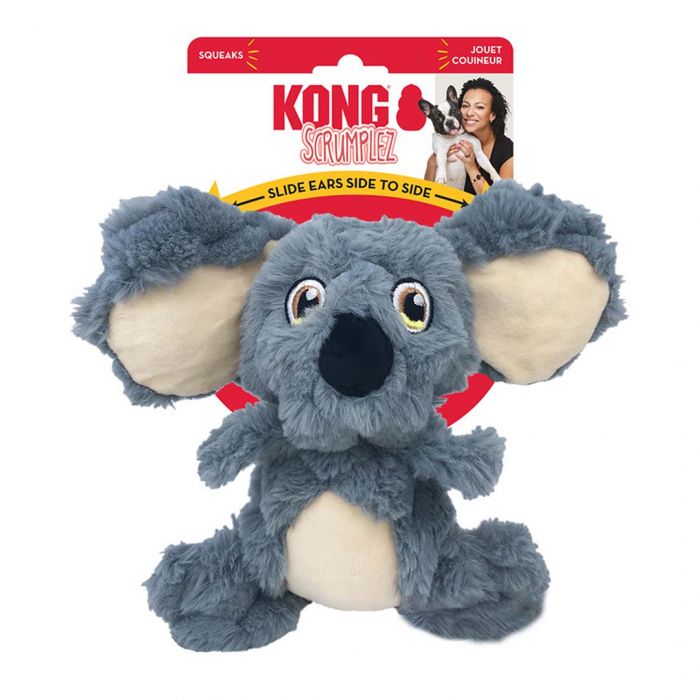 KONG Scrumplez Koala Blauw XL