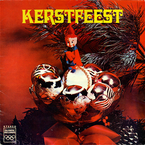 Johnny James And His Happy Sound / Kinderkoor Pippeloentje o.l.v. Ger Leeflang – Kerstfeest – 2de hands, goede staat