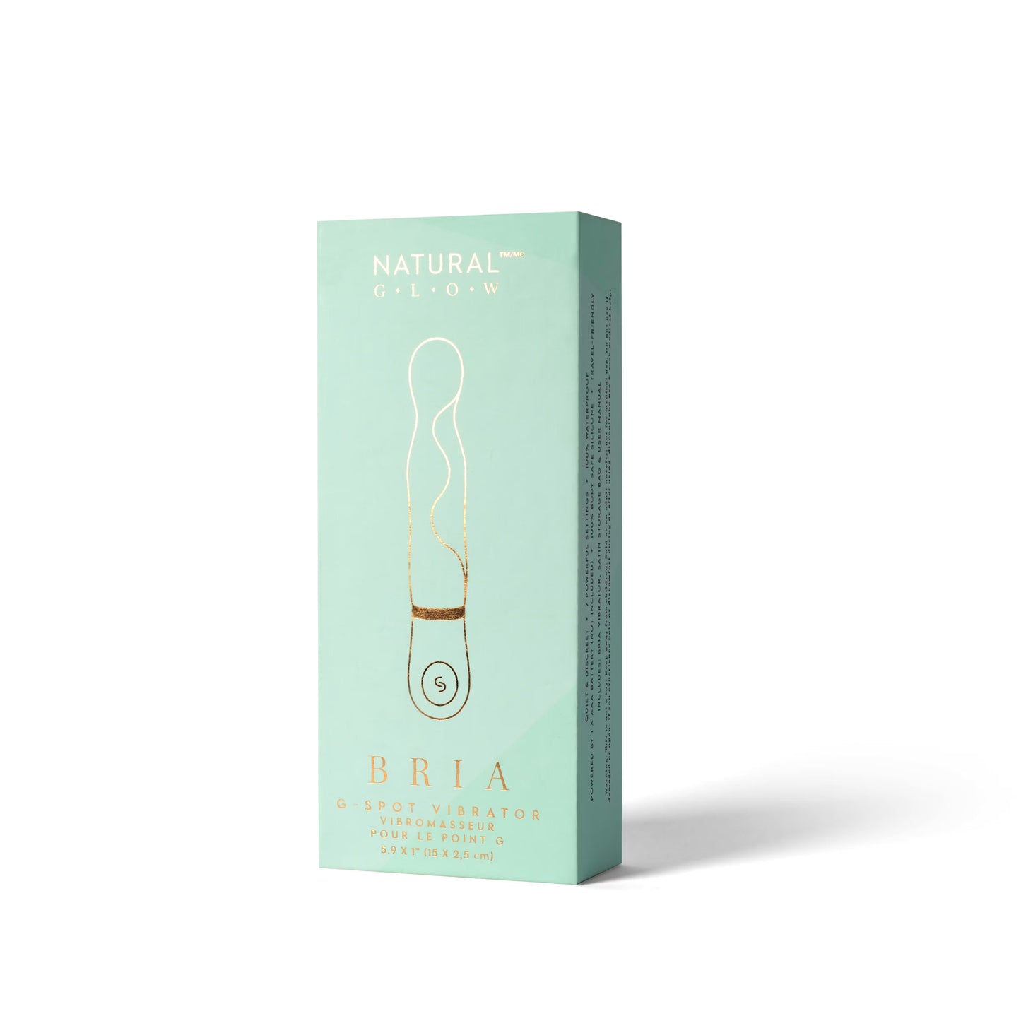 Vibrator Natural Glow Bria - Sea Green