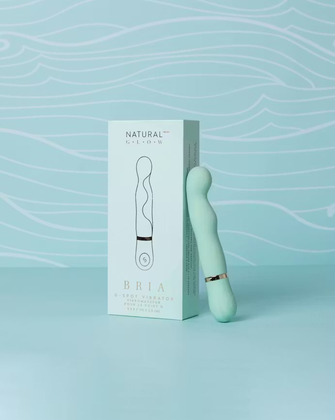 Vibrator Natural Glow Bria - Sea Green