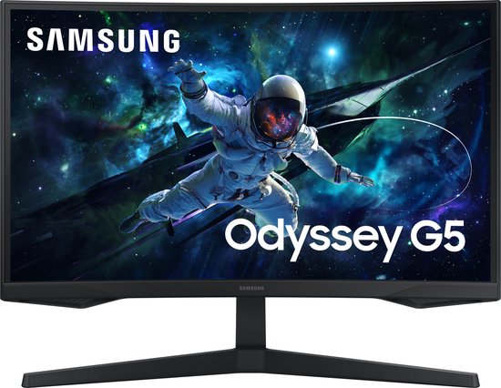 Samsung Odyssey G5 LS27CG552EUXEN – 27 inch QHD Curved Gaming Monitor – 165Hz (Nieuwstaat)