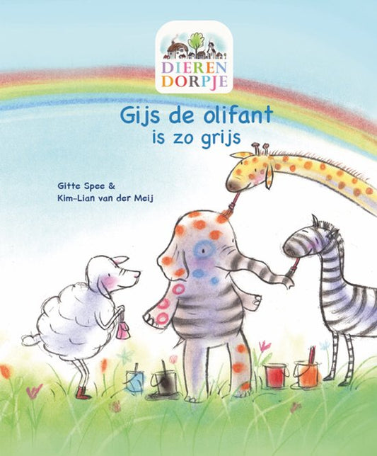 Dierendorpje - Gijs de olifant is zo grijs - Kinderboek
