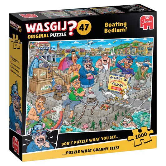 Wasgij Original 47 – De boot in! (1000 stukjes)