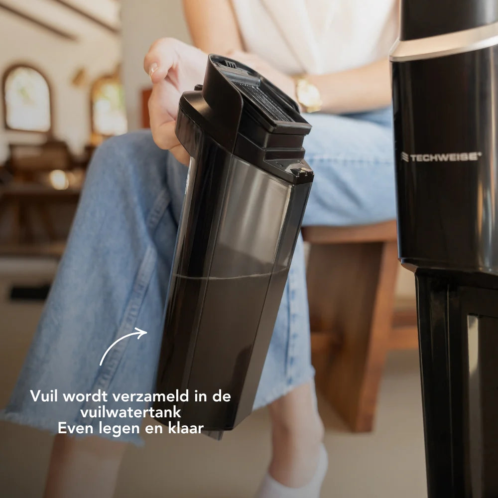 Techweise TC1 Wet & Dry Dweilstofzuiger - Black Friday DEAL