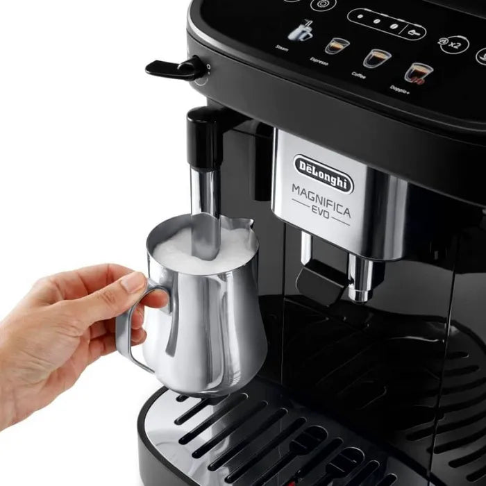 De'Longhi Magnifica Evo ECAM290.22.B - Automatisch koffiezetapparaat met melkopschuimer