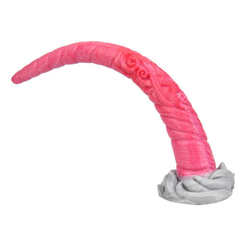 Fantasie Mega Dildo met Taps Toelopende Schacht & Zuignapbasis