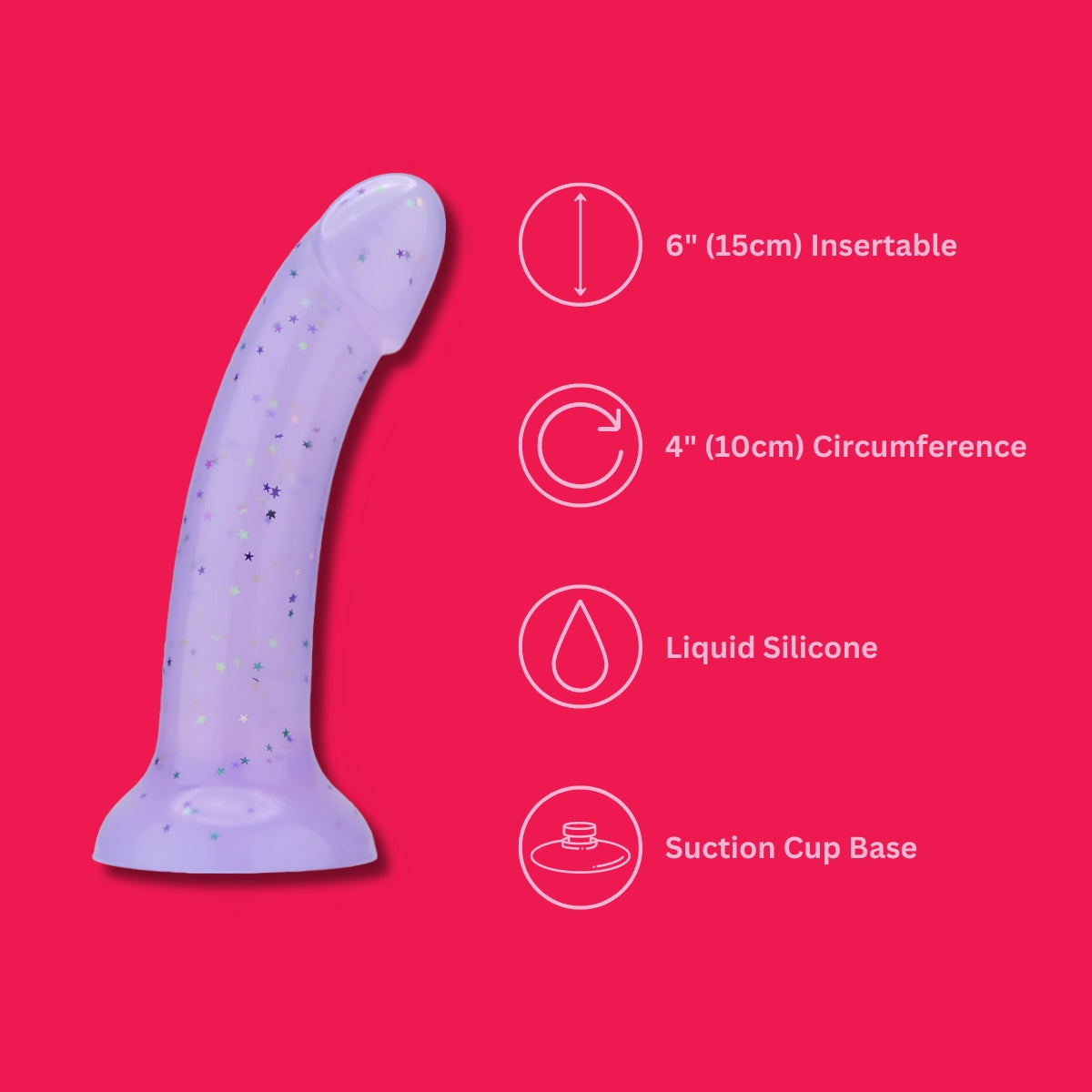 Mina Starlight siliconen dildo