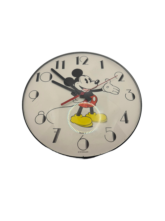 Mickey Mouse Klok – Disney Ouderwets (Gebruikt, met Batterijen)