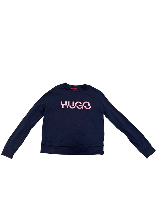 Hugo Boss Dames Trui – Donkerblauw, Maat S (Tweedehands, Nieuwstaat)