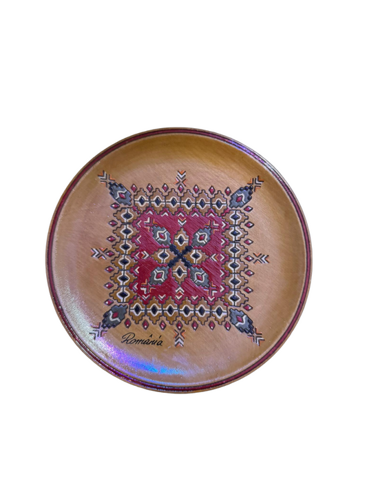 Handgemaakt Decoratief Schaaltje / Wandbord – Traditioneel Roemenië