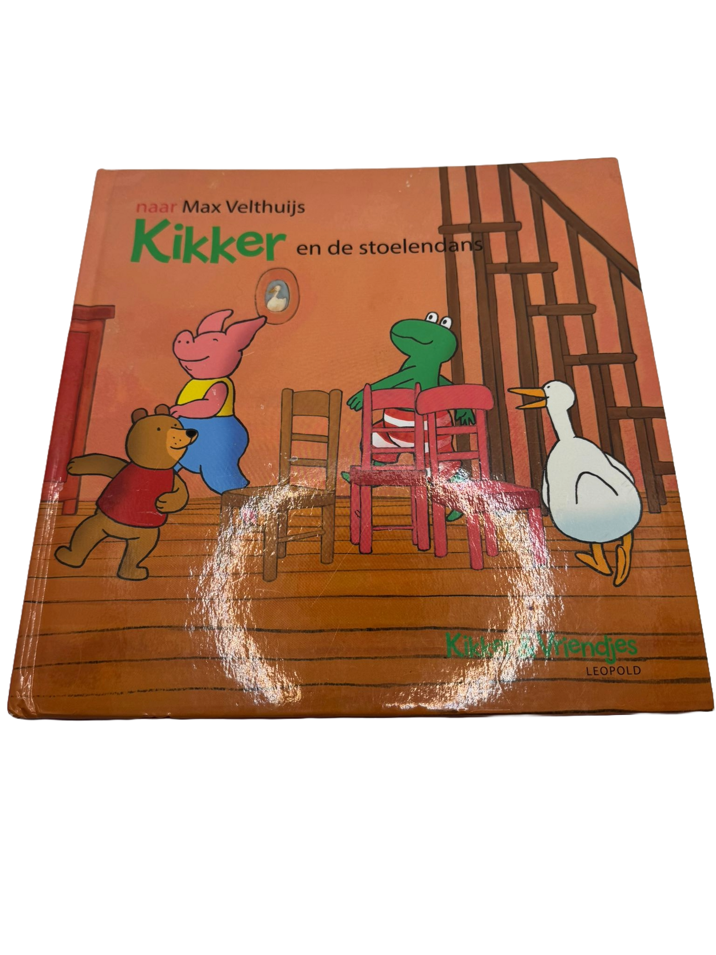 Kikker en de stoelendans - Kikker & Vriendjes LEOPOLD kinder boek