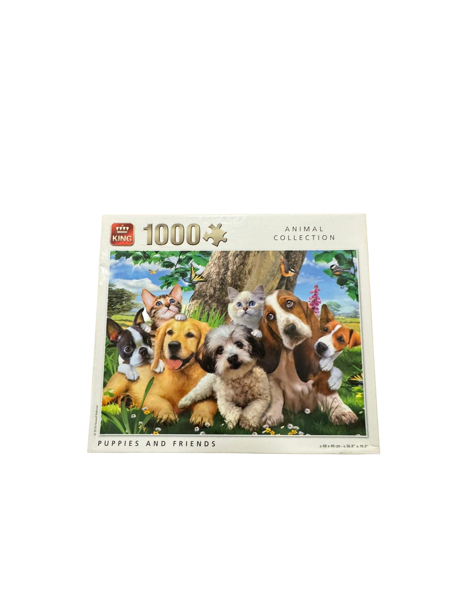 Puzzel 1000 stukjes Dieren in Wei