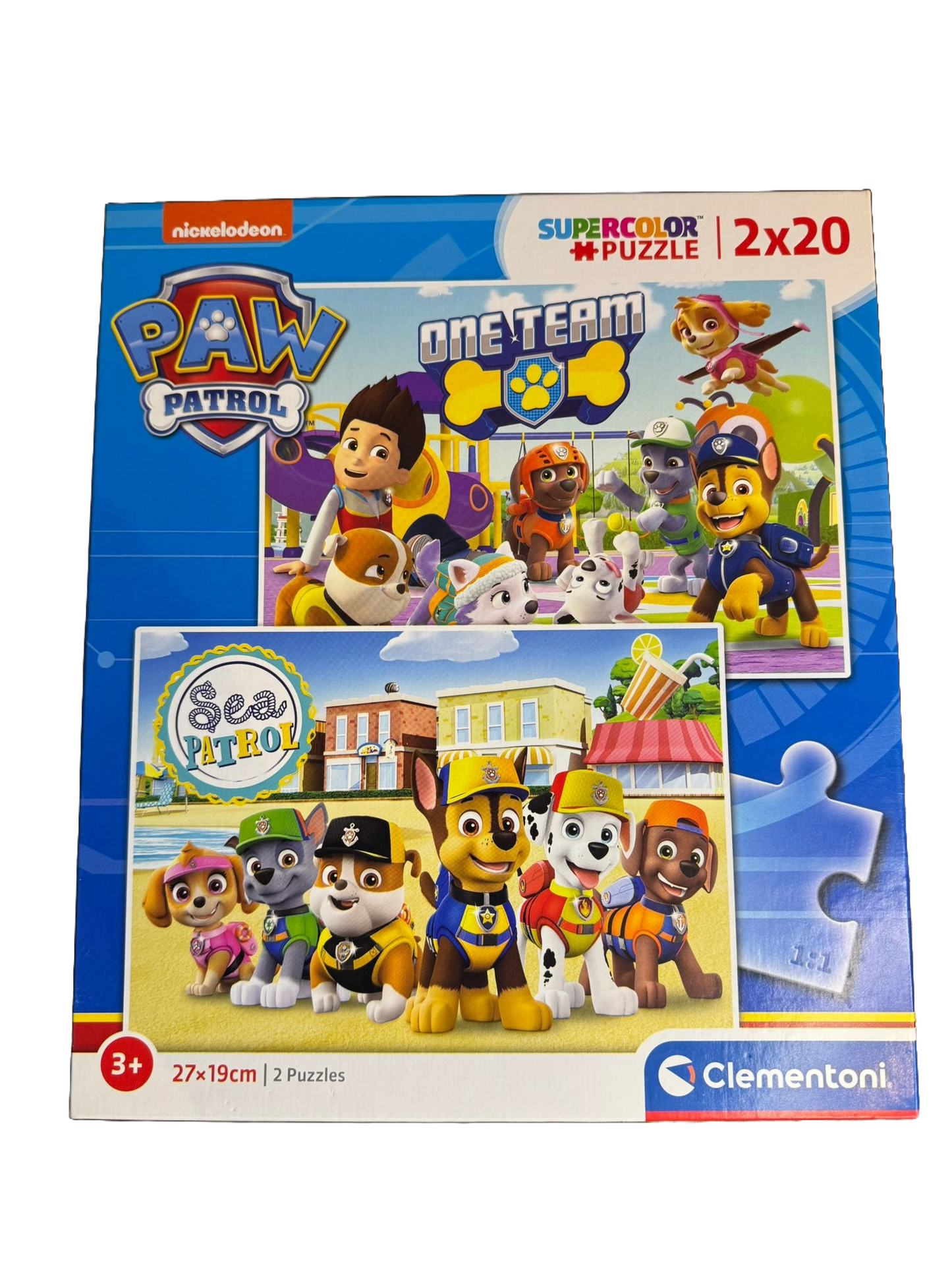 Paw Patrol Puzzel kinderen 2x20