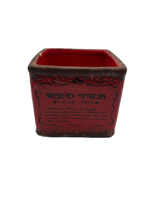 Red tea- Rode bloempot / plantenbak