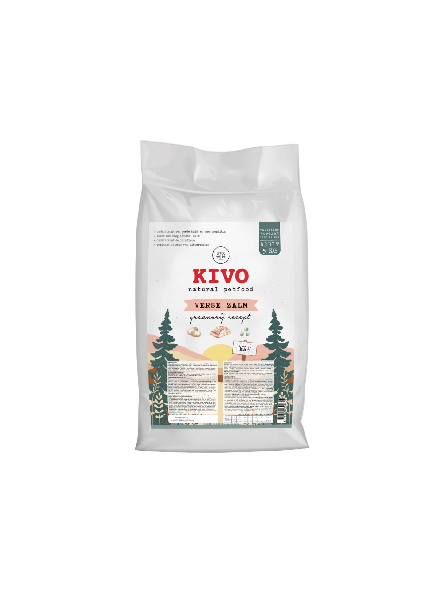 KIVO Kat Verse Zalm (5kg)