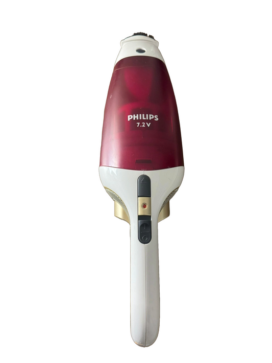 Kruimeldief Philips rood/wit oplaadbaar