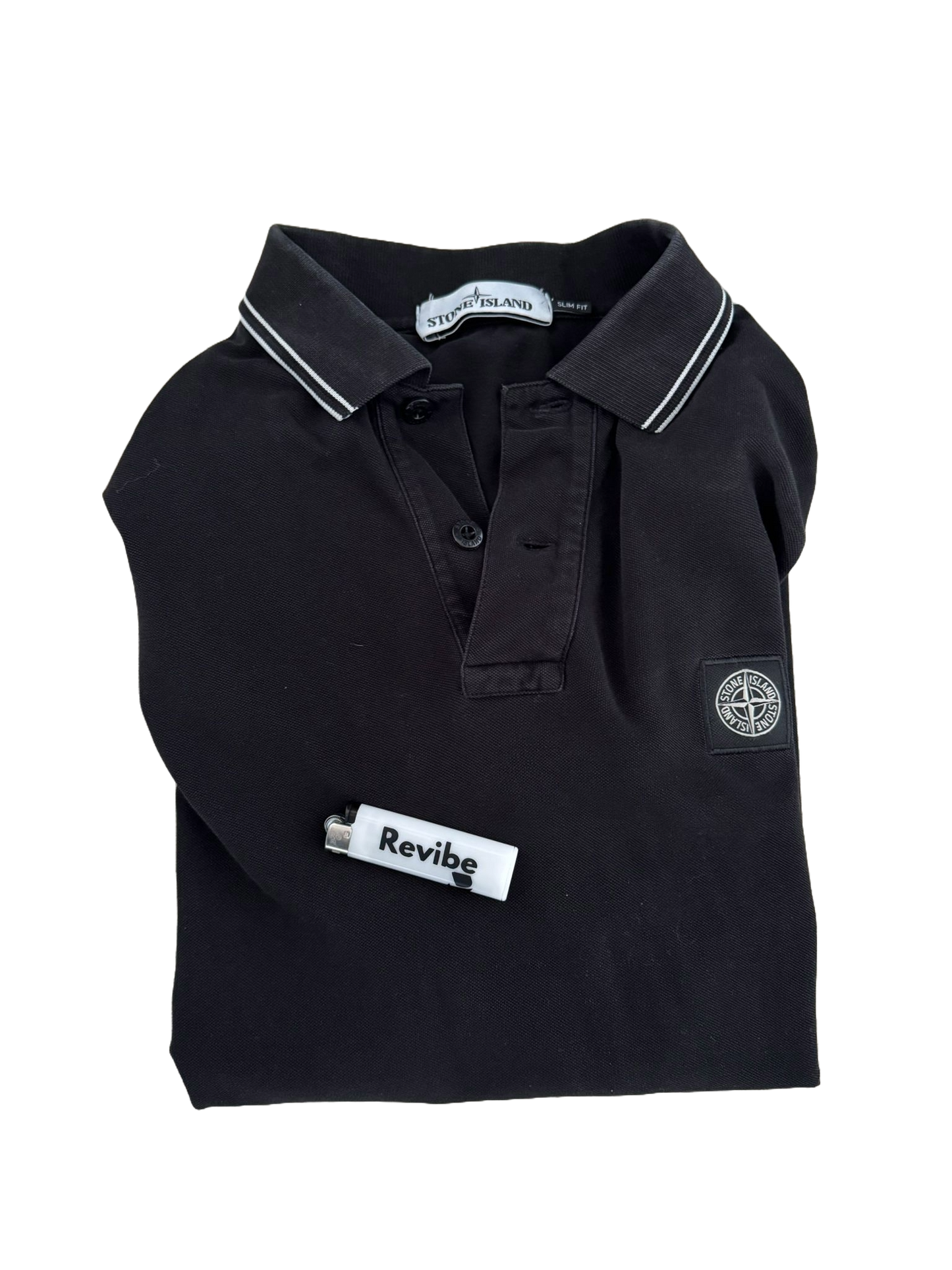 Stone Island Polo zwart