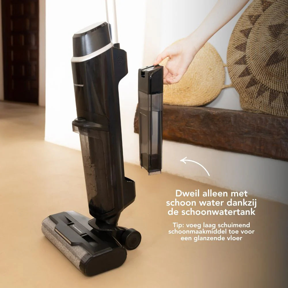 Techweise TC1 Wet & Dry Dweilstofzuiger - Black Friday DEAL