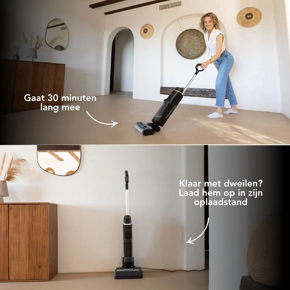 Techweise TC1 Wet & Dry Dweilstofzuiger - Black Friday DEAL