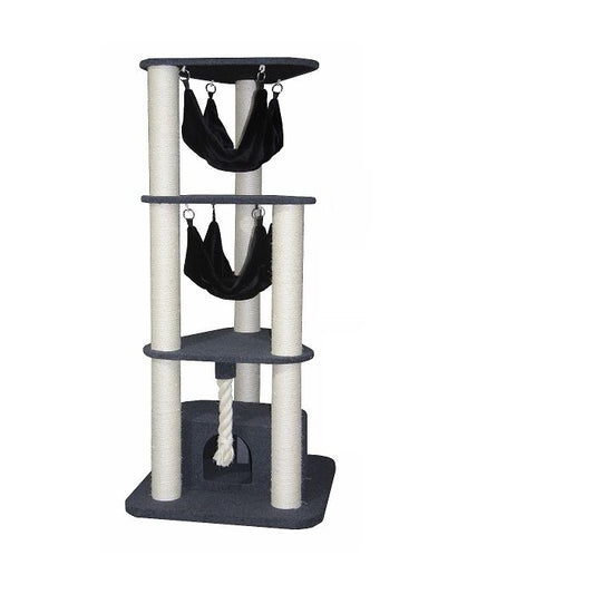 Topmast Heavy Krabpaal – Savannah Grijs XL (80 x 80 x 180 cm)