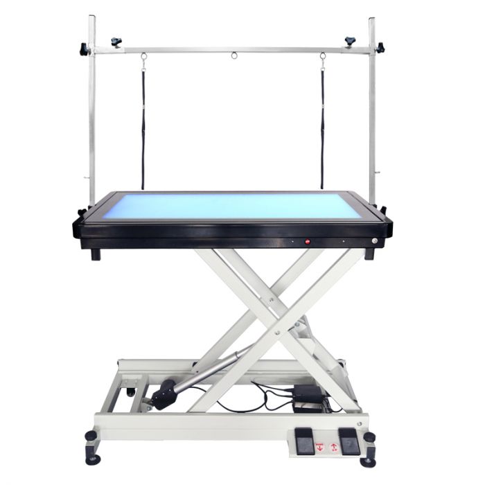 Topmast Elektrische Trimtafel met LED-verlichting 110 x 60 cm