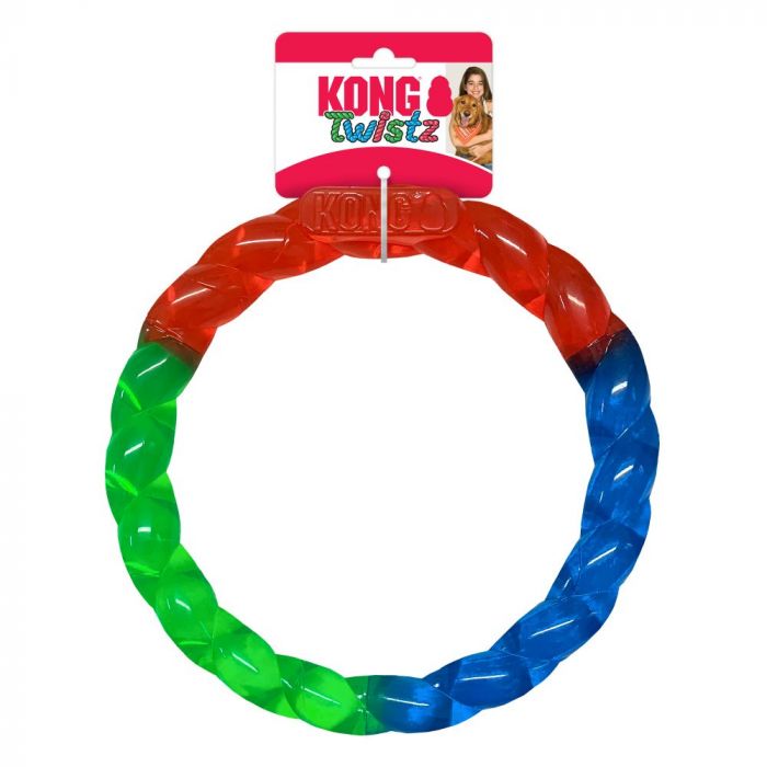 KONG Twistz Ring - Meerkleurig - Ø17 CM