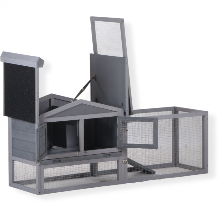 Konijnenhok Sunshine – Houten Buitenhok met Ren - Topmast