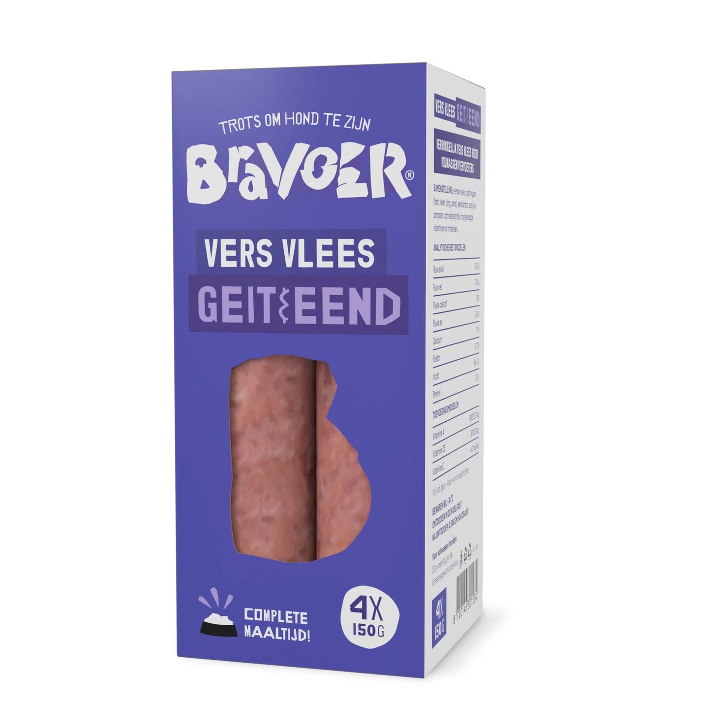 Bravoer Geit & Eend CAT.3 (12 x 4x150g)