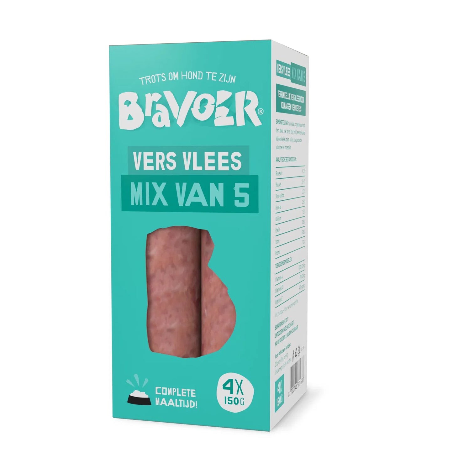Bravoer Mix van 5 CAT.3 (12 x 4x150g)