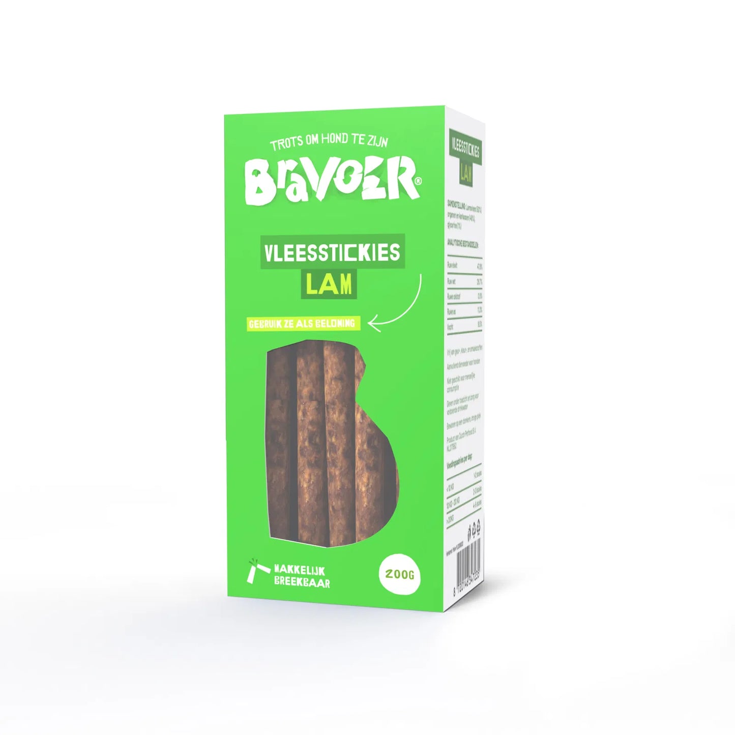 BRAVOER Vleesstickies Lam (2kg)